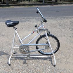 Vintage Murray Exerciser Stationary Bike with MPH Gauge Retro Fitness 