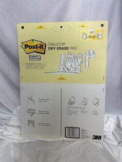 ⭐️⭐️ Post-it Super Sticky Tabletop Easel Pad, Great for Virtual Teachers and Students, 20 x 23 Inch