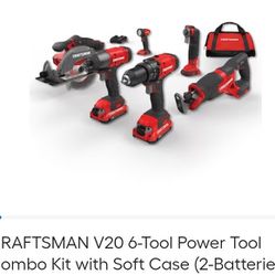 Craftsman Power Tool Set - 6 