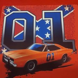 General Lee adult Tee Shirts S-,xl