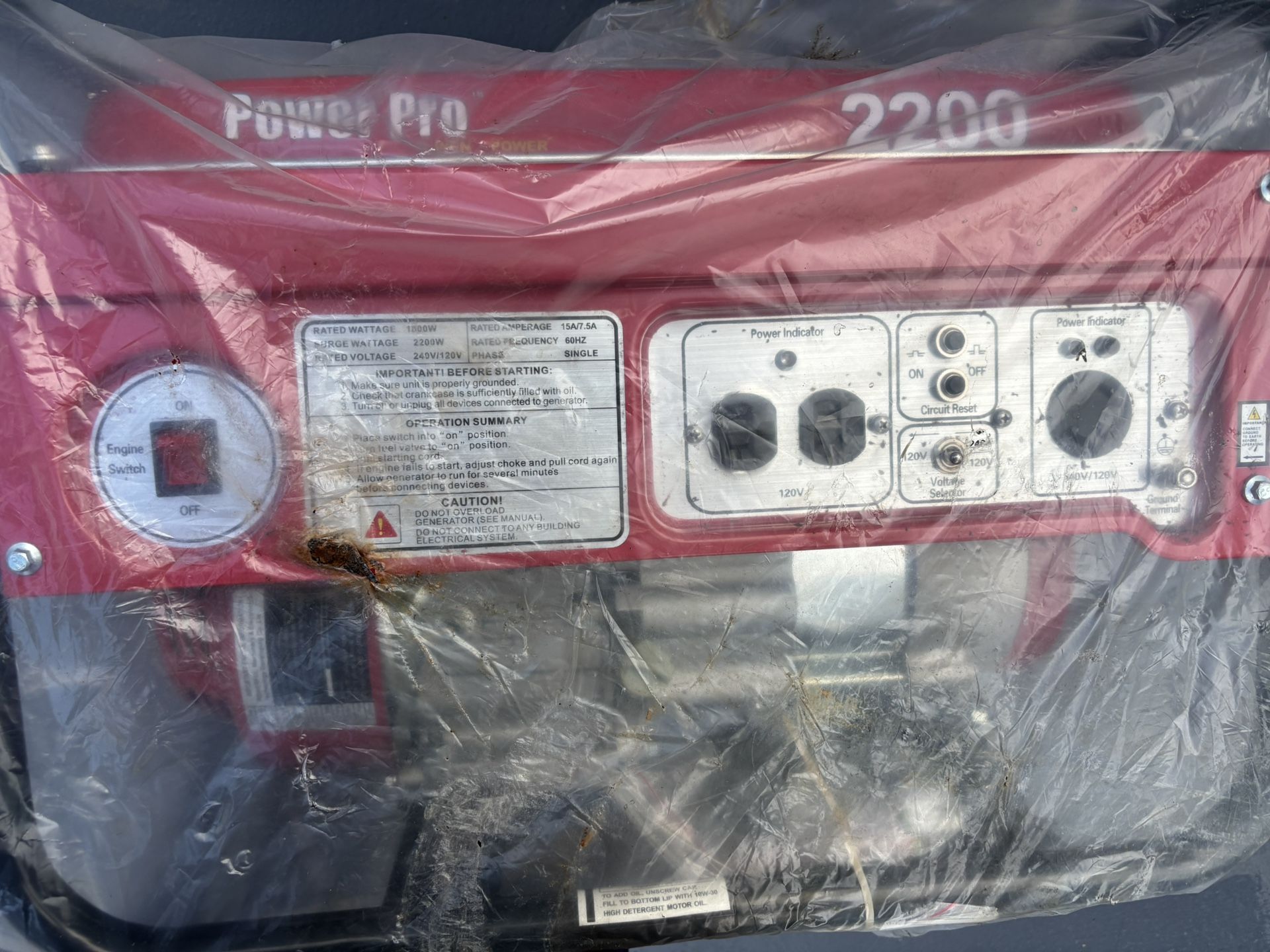 2200 Power Pro by Wen Power Generator