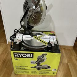 RYOBI 14 Amp Corded 10 in. Compound Miter Saw with LED Cutline Indicator