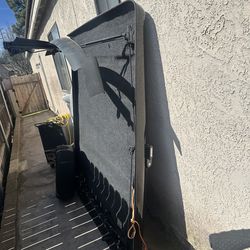 hard folding truck bed tonneau cover (tri-fold style)