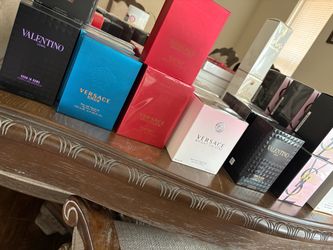 Designer Fragrance Lot – Versace, Valentino, YSL