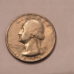 RARE Bicentennial Qaurter With filled  In D Mint Mark And COD Errors!@