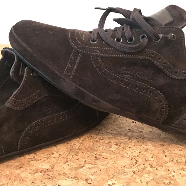 LOUIS VUITTON Skipper Richelieu Brown Suede Shoes for Sale in Washington, DC - OfferUp