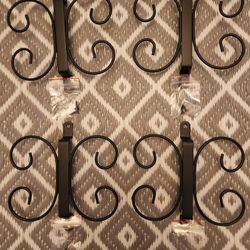 7 Inch Wine Glass Rack, Wine Glass Rack Under Cabinet Cupboard, Stemware Holder, Glass Storage

