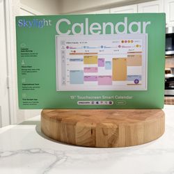 Digital Family Calendar – Skylight 15” Smart Touchscreen Wall Organizer / Family Command Center (Brand New)