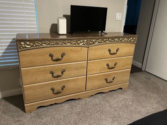 Dresser with matching nightstand
