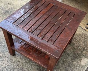 Teak  outdoor waterproof 18x18