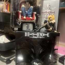 Death Note Figure & Manga & Posters Bundle 