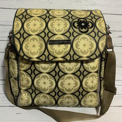 Petunia Pickle Bottom Floral Diaper Bag Backpack Size 16”15”5”