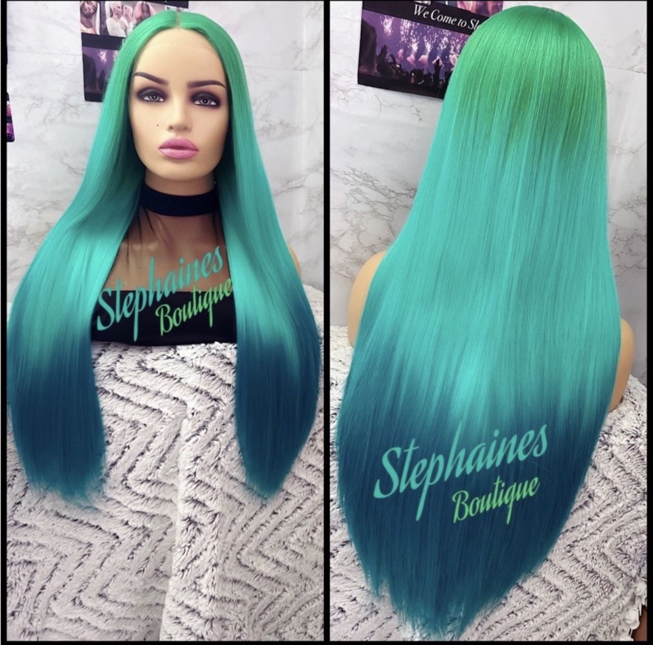 Human Hair Blended Lace Front Wig 💕