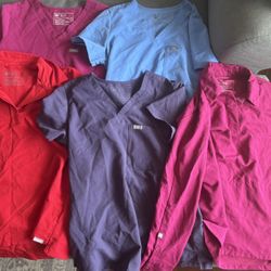 FIGS Scrub Tops-XS LOT