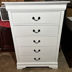 White Chest Dresser 