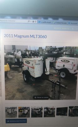 2011 Magnum MLT3060 Light Tower