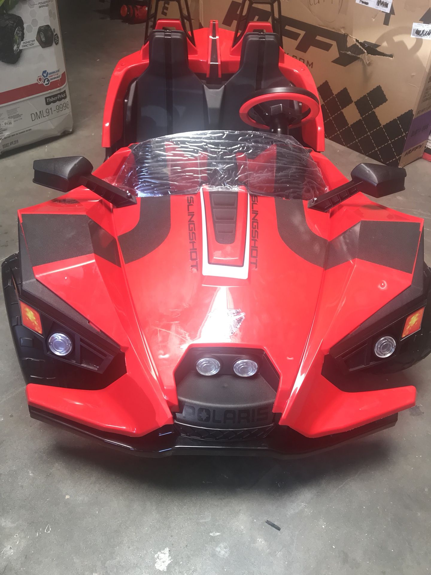 Peg Perego Polaris Slingshot Battery-Operated Ride-On