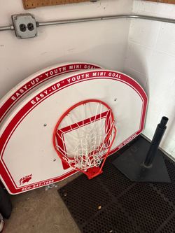 Bison Easy-Up; 6-in-1 Mini Basketball Goal