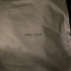 Essentials Fear Of God Black Limo Hoodie 