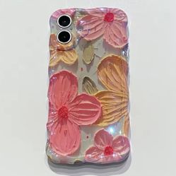 iPhone 16 Plus Flower Case