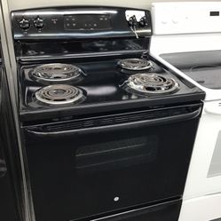 GE Coil Top Range. 1 year Warranty 