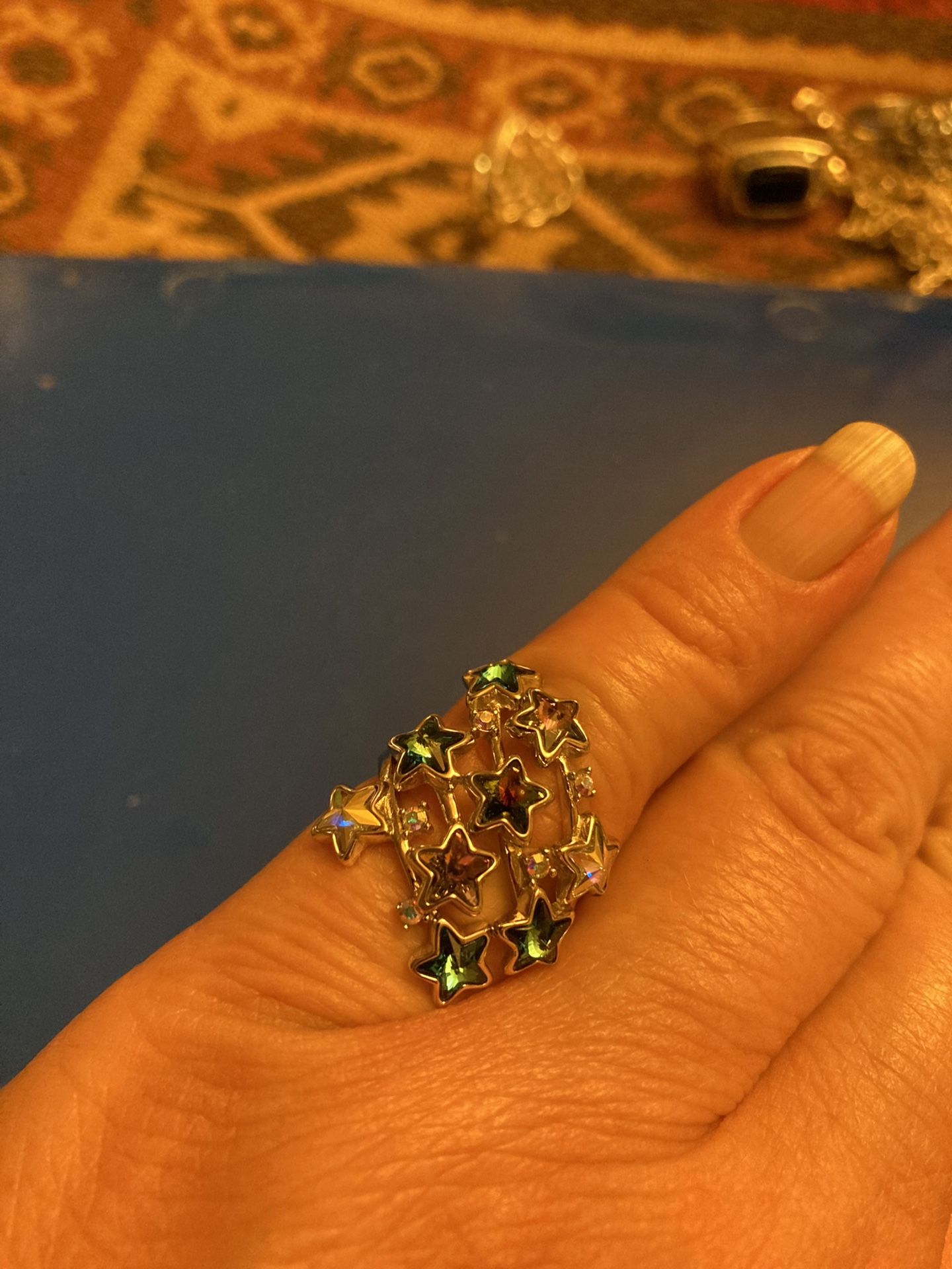 Womans Size 7 Sterling Silver Ring