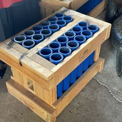 Mortar Launching Crates. 50 Shot And 24 Shot PVC 1.75inch 