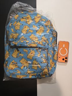 Pokemon  Pikachu Backpack OFFICIAL