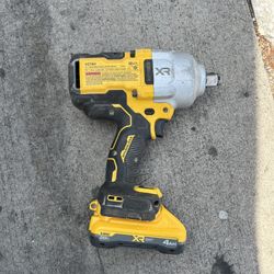 DEWALT 20V MAX XR 3/4 Inch Cordless Impact Wrench (DCF964) is a heavy-duty, battery 