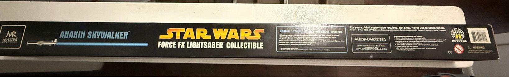 Star Wars Mr. Master Replicas Anakin Skywalker EP 3 Blue Light saber.