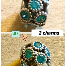 2 Pandora Charms