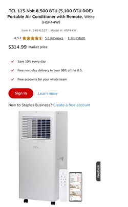 Portable AC Unit (Brand New)