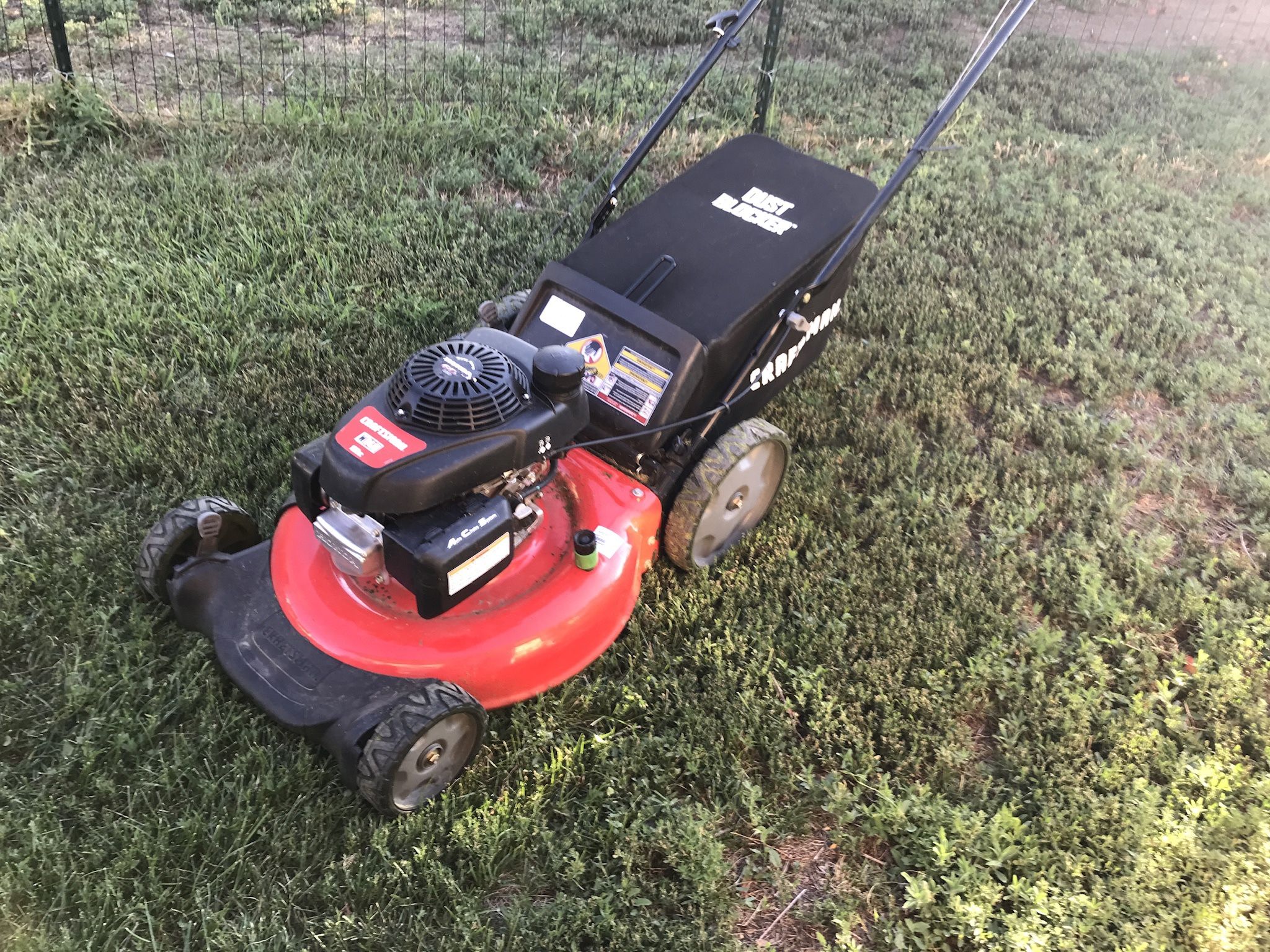 CRAFTSMAN M140 160-cc 21-in Push Gas Lawn Mower with Honda Engine
