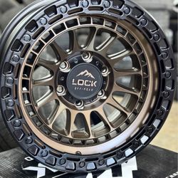 17x9 Bronze Lock Mojave 6x5.5