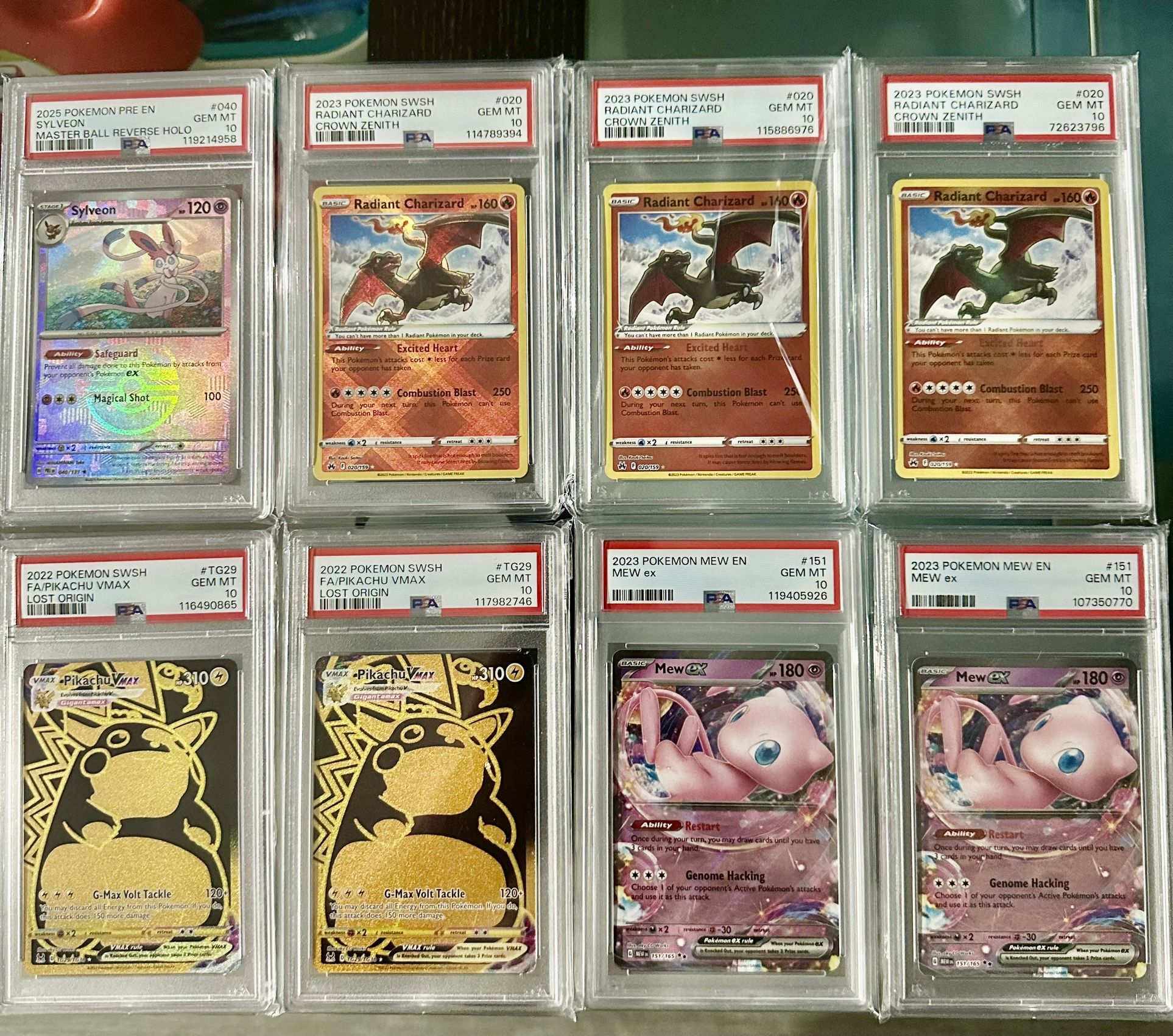 Pokemon Cards Collections - PSA 10