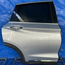 19-23 INFINITI QX50 REAR RIGHT SIDE DOOR ASSEMBLY SILVER K23