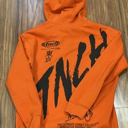 Mens back graphic hoodie