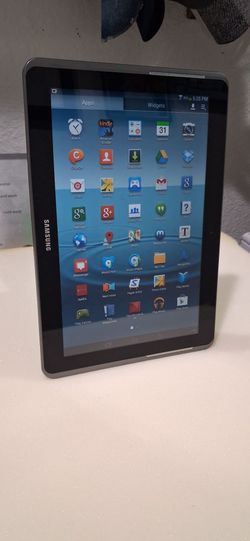 Samsung Galaxy Tablet 2 , 10.1 . inch- wifi. Good condition.  you just need to add your google account.  resolution 1280 x 800 pixels. 16 gb. / dual c