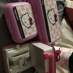 Hello Kitty Lunch Set With Watch