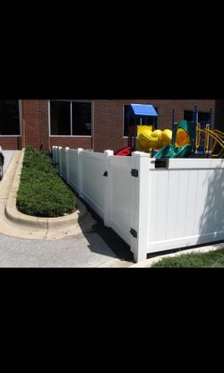 4' & 6' Tall Vinyl Privacy Fence Panels Materials