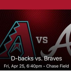 Diamondbacks Vs Braves Tickets