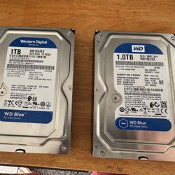 Western Digital 1TB Desktop Hard Drive $15 Each 