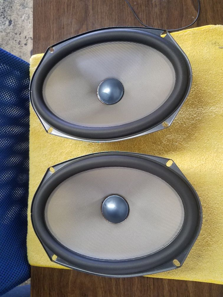 infinity kappa 693.7i 6x9 woofers neodymium light weight
