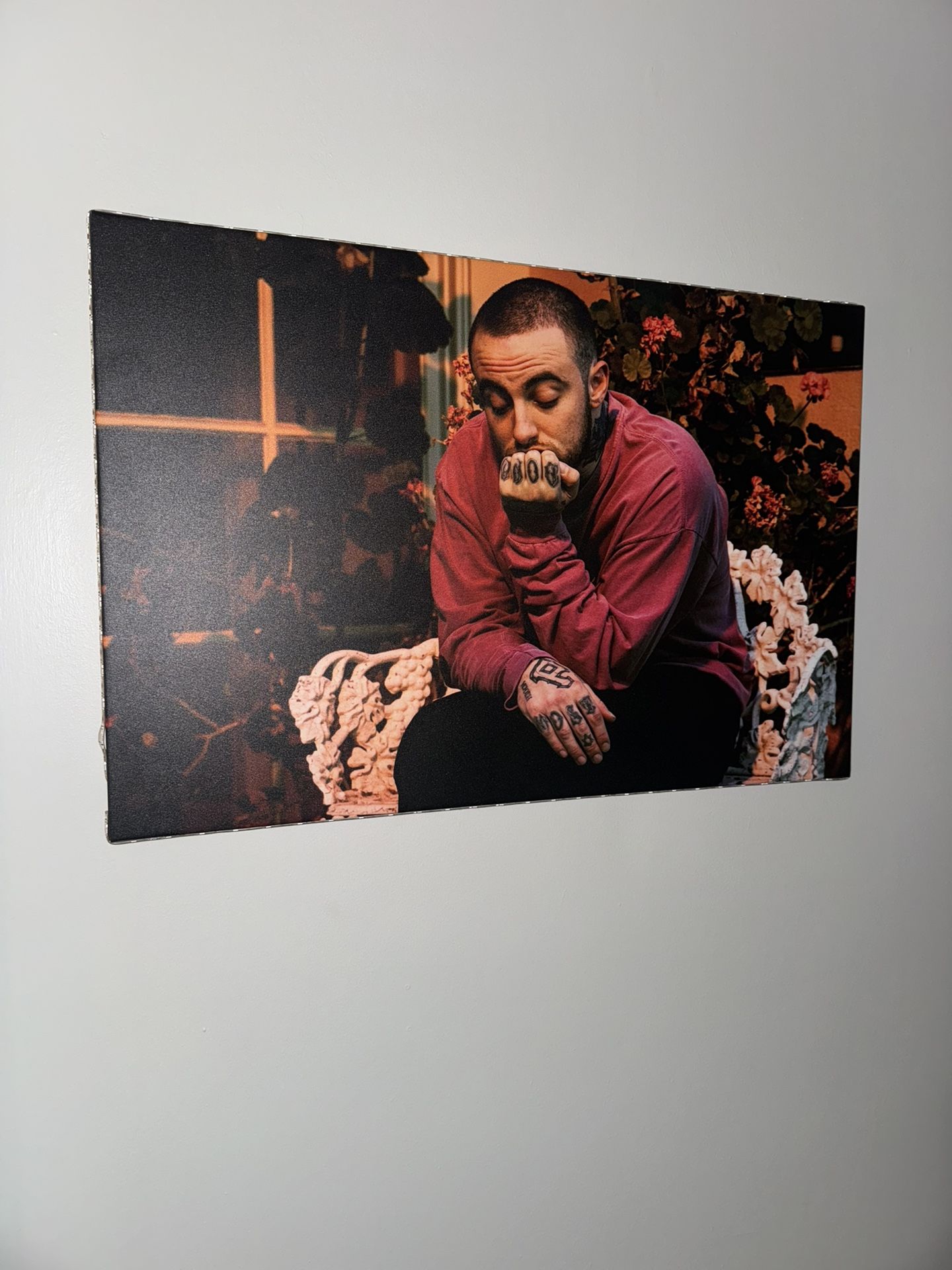 Custom Mac Miller Print On Canvas