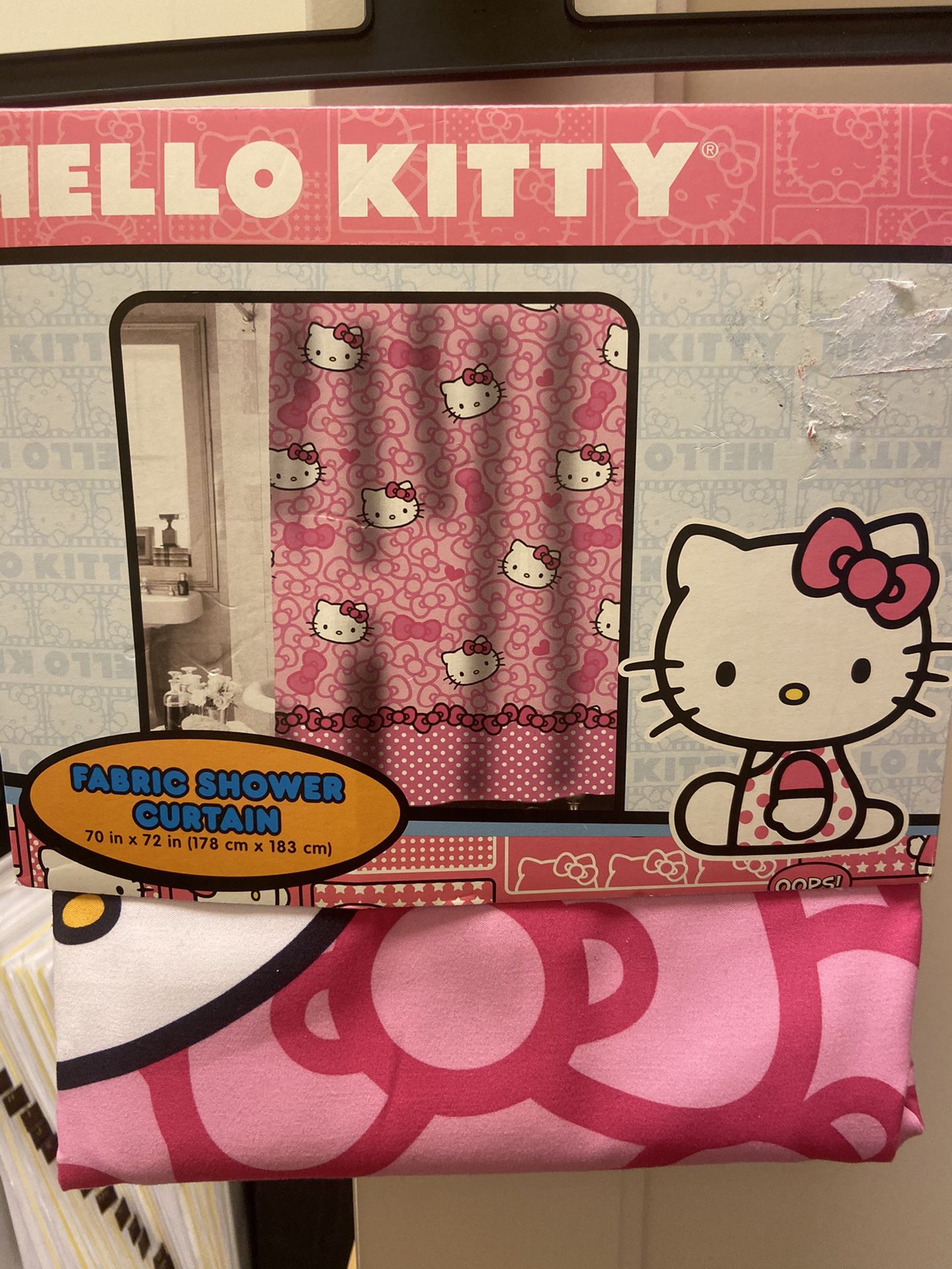 Hello Kitty Bath Curtain