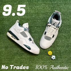 Size 9.5 Air Jordan 4 Retro “Oxidized Green” 🐊