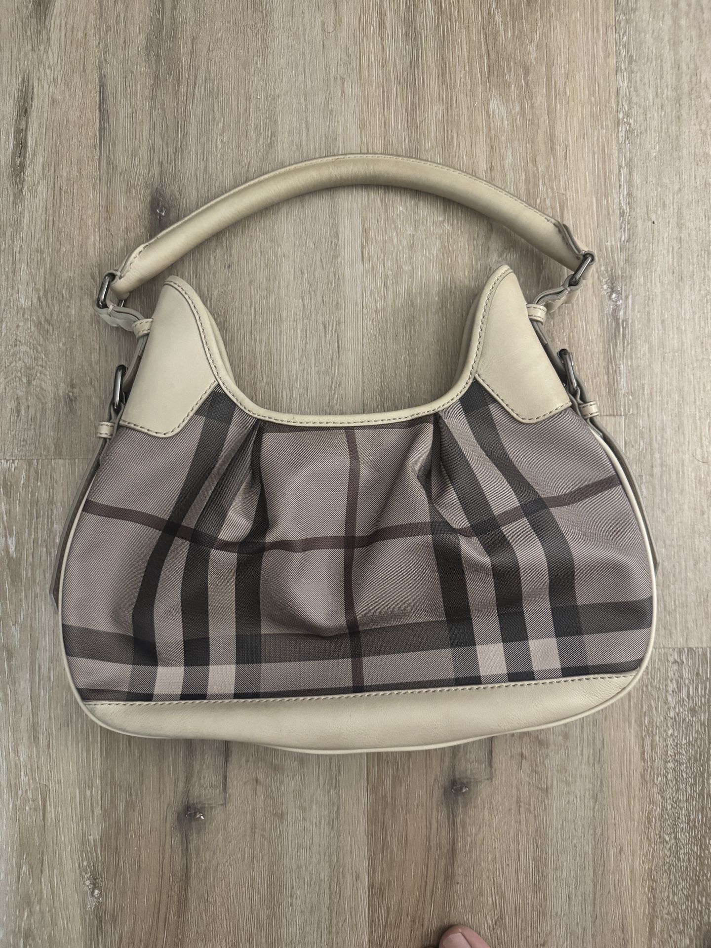 Burberry Smoked Check Shoulder Bag