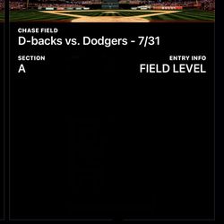 DODGERS DBACK
