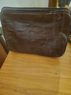 Nice New Men's Brown Leather Travel