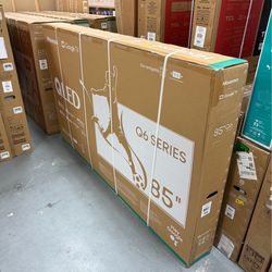 85 Inch Hisense QLED QD6 4K HDR Smart Google TV